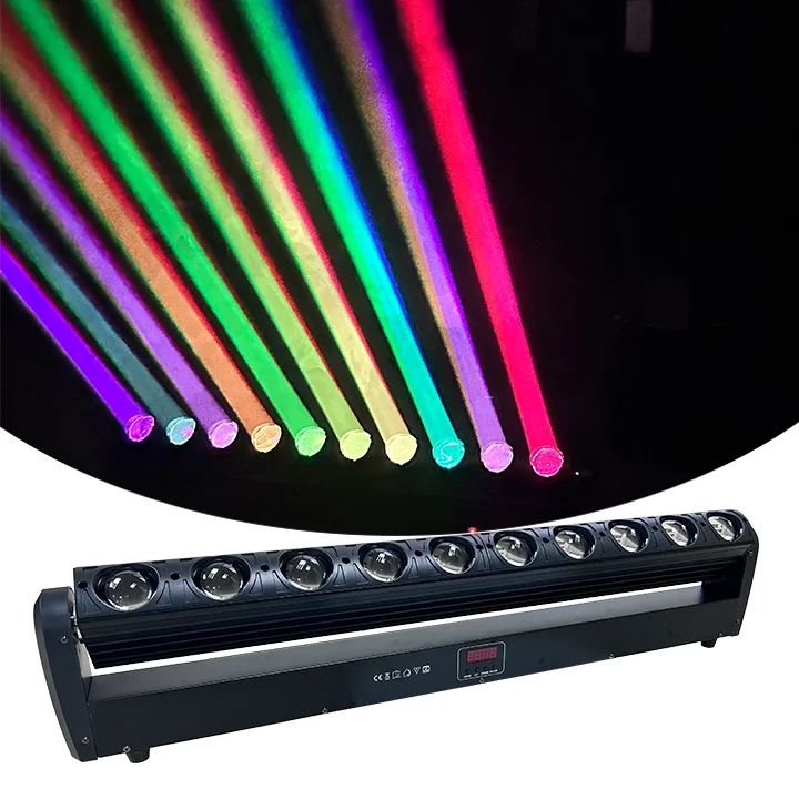 BOTAI Fullcolor 10*40W RGBW 4in1 LED Wall Washer Beam Moving Light Bar With Chasing Effect For Concert Event Show Stage Lighting