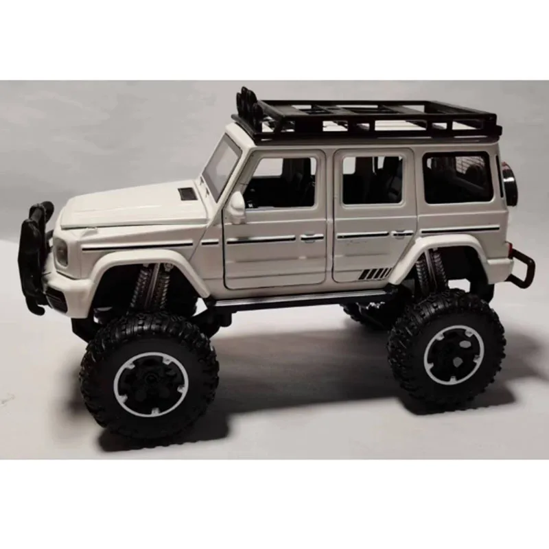 

1/32 Alloy Pull Back Model Car Models G63 SUV Toy Metal Collection Car With Sound Light Children Gift Office Home Decoration