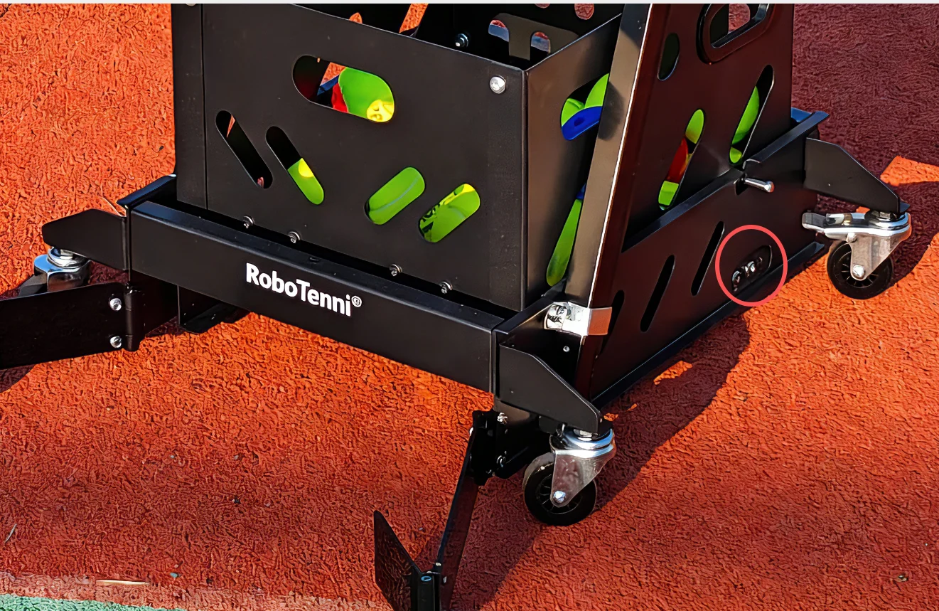 Automatic Tennis Pickleball Ball Collector RoboTenni Ball Picker Tennis Cart Coach Training Equipment For Court Practice