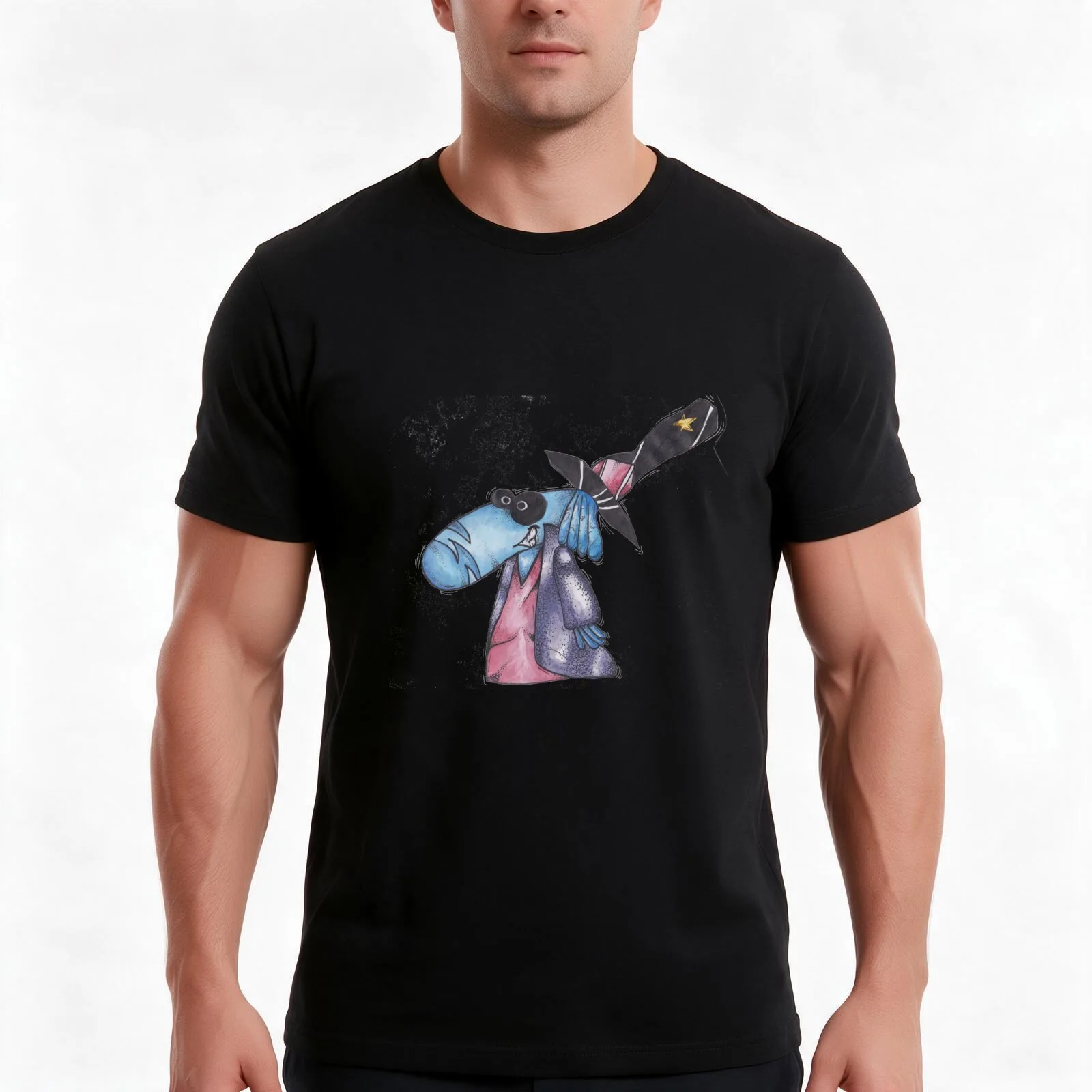 Rayman's Magician (Colored Version) T-Shirt, Summer Casual Cotton Tee, Oversized Streetwear Tops, Vintage Graphic Print