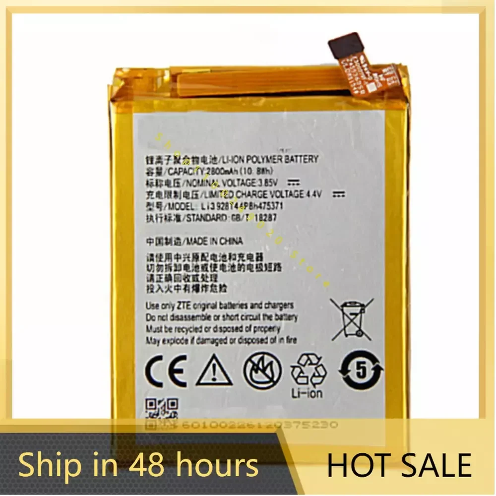 Li3928T44p8h475371 battery 2800mah for ZTE Blade A1 AXON Mini B2015 B2016 C880 C880A C880S Xiaoxian 3 Cellphone batteries