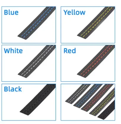 1/2M Auto Pu Leder Trim Streifen Multi Farbe DIY Geflecht Dekor Linie Streifen Tür Dashboard Aufkleber Universal auto Innen Zubehör