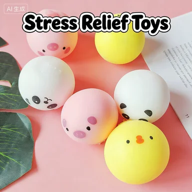 Peluche Descomprimible de Pollo, Bollo Pequeño, Pinch, Bollo de Cerdo Feliz, Bollo de Panda, Juguete Tuanzi, Celebridad de Internet, Mismo Estilo