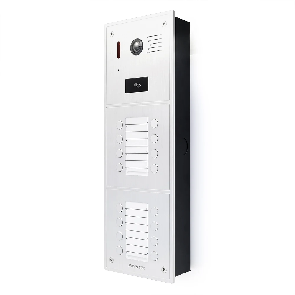 HOMSECUR Camera Doorbell BC151HD-16S For 13 to 16 Families HDK Series Video Door Phone Intercom
