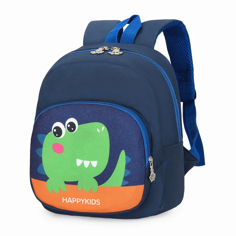 Mochila personalizada para jardín de infantes, bolsa de regalo con doble hombro, ligera, con dibujos animados, para bebé, con nombre