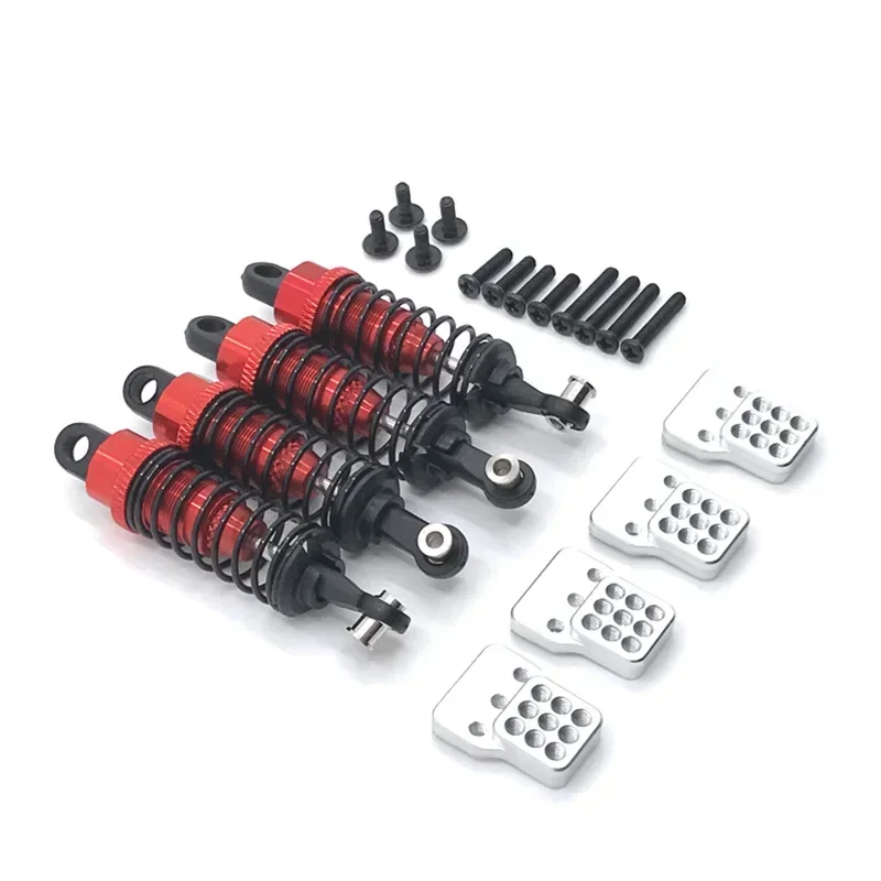 4 pcs/set Oil filled type Shock absorber for 1/16 1/12 WPL MN Henglong C14 C24 MN D90 D91 4x4 pick-up truck crawler hopup Upgrad