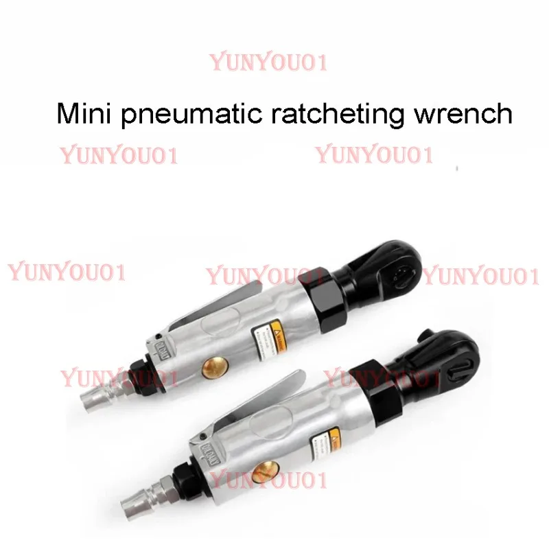1/4 3/8 Inch Pneumatic/Air Ratchet Wrench Tools Mini Key Spanners Right-angle Pneumatic Wrench