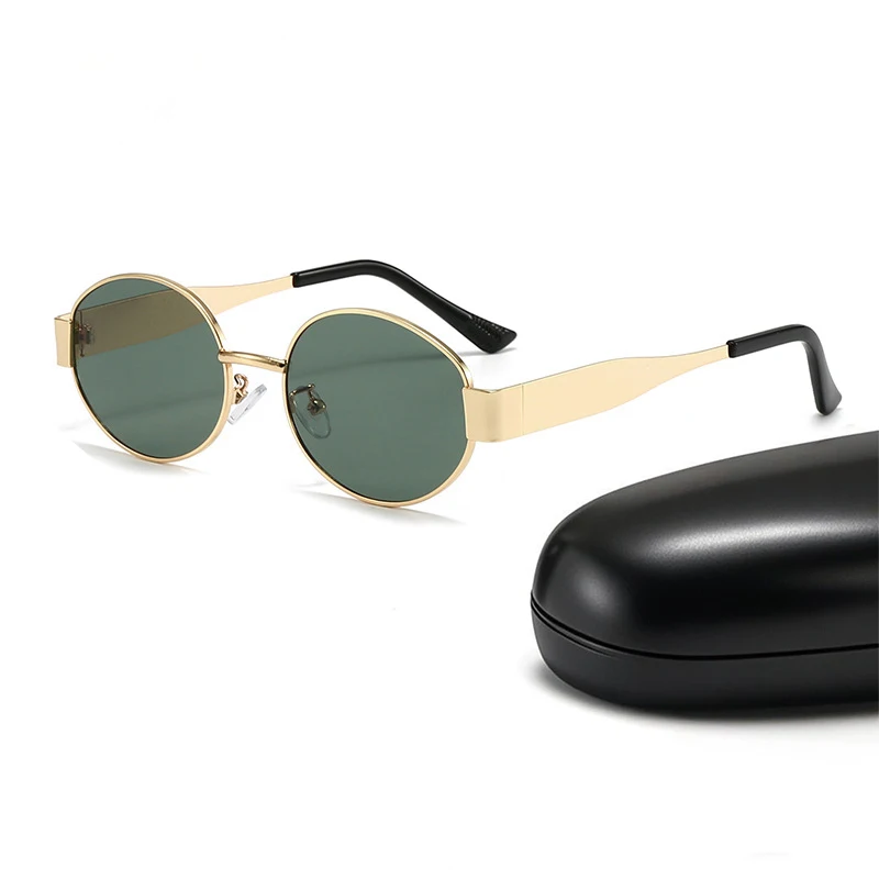 

Солнцезащитные очки в овальной оправе для мужчин и женщин, персонализированные модные трендовые дизайны, уличные солнцезащитные очки для вождения, пляжа, UV400, очки унисекс, новые