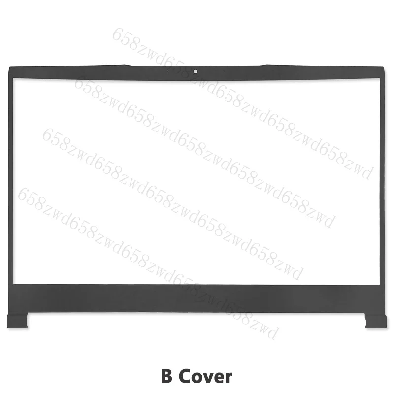 Replace Cover For Bravo 15 MS-16WK Series CD Back Cover Front Bezel Palmrest Upper Top Lower Bottom Case Hignes Cover Black