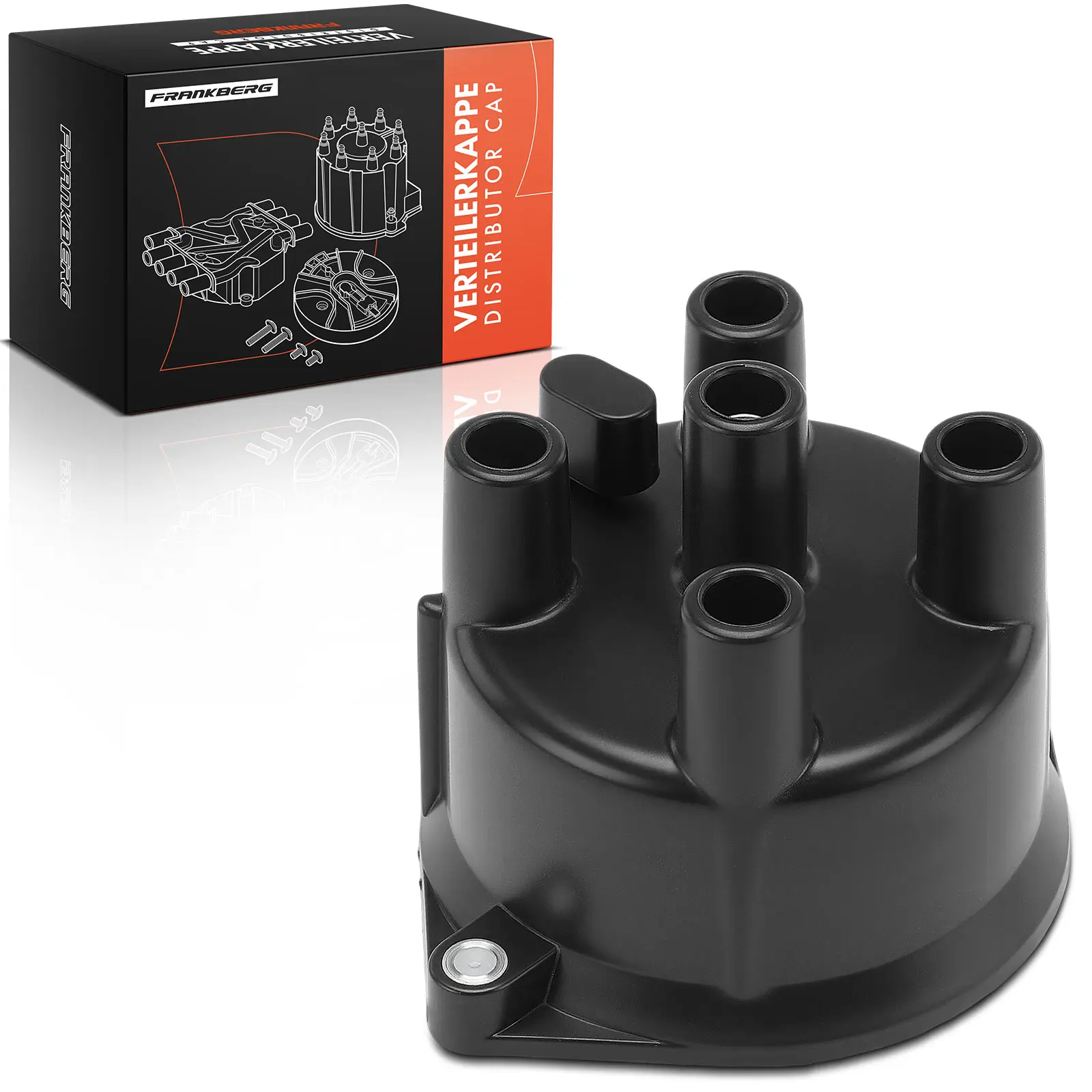 Frankberg 1x Zündverteilerkappe für Nissan Micra I Primera Sunny Ford Suzuki 1953281 3332164B10 2216217M02 5019606 44S8817001