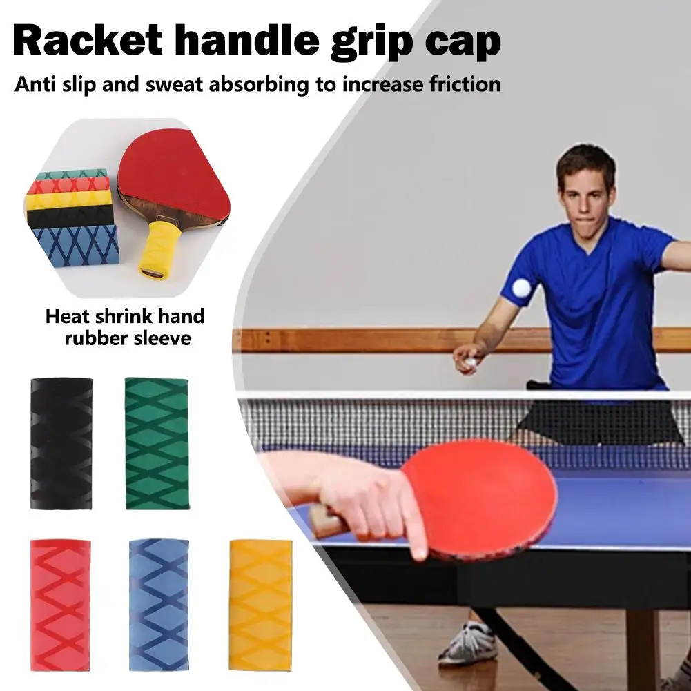 Non-slip Heat Shrink Wrap Tubing Fishing Rod DIY 5 Colors Handle Insulation Waterproof Racket Handle Grip