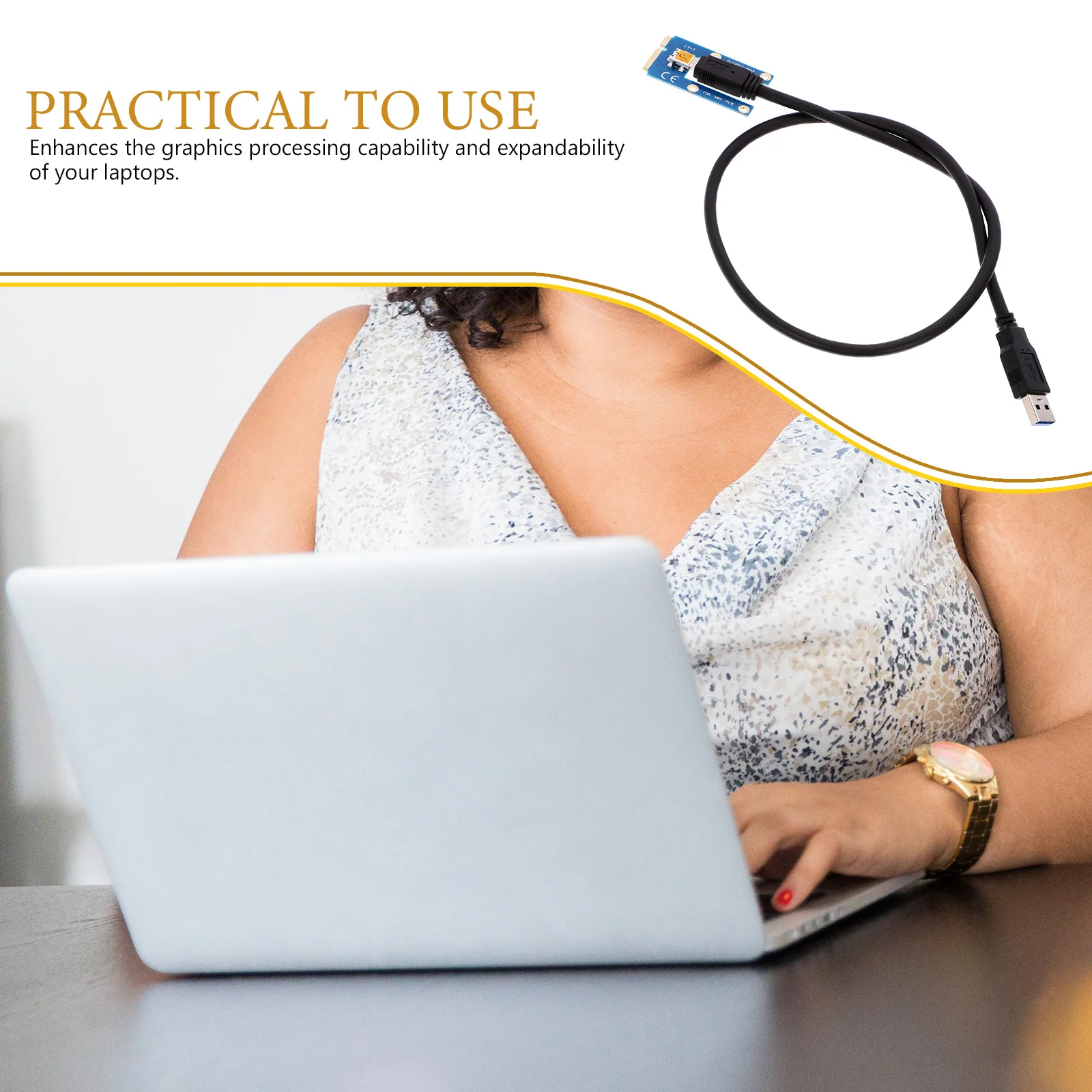 

Innovative Pcie Graphics Card Usb Lines Mini Pci E To Pci E X16 Bridge External Gpu For Laptop Enhanced Performance