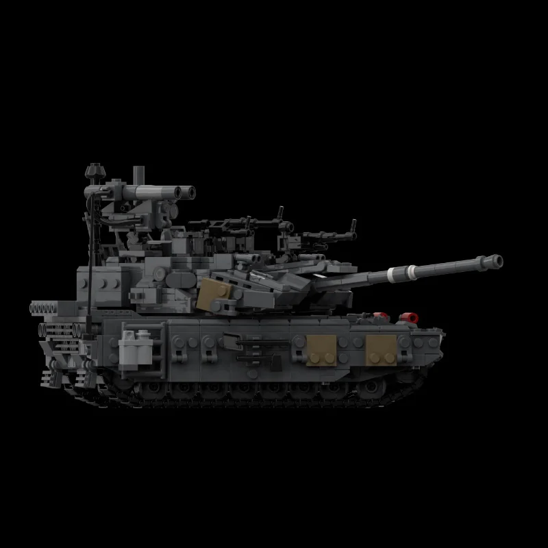 โมเดลรถถังทหาร 1075 ชิ้น รุ่น M3A2 Reaper SEP MOC ชุดตัวต่อแบบประกอบเอง ของเล่นเสริมพัฒนาการเด็ก ของขวัญวันหยุด DIY