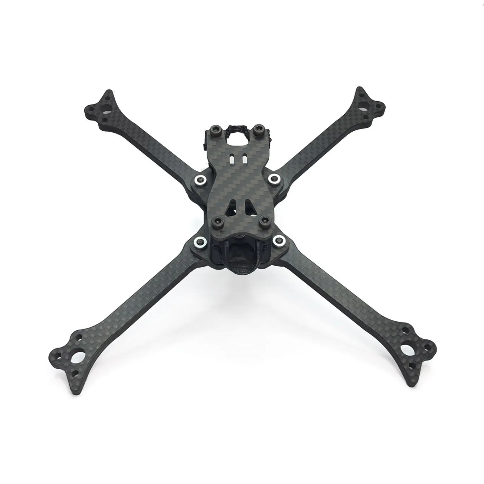 533 200mm 5inch Carbon Fiber X-type Split Frame Kit with 5mm Arms for five33 FPV RC Quadcopter Drone