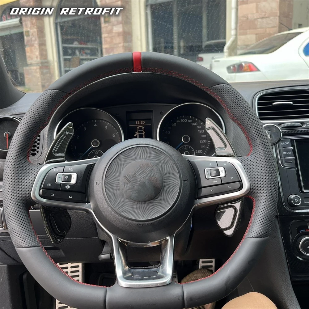 for VW PQ Car upgrade MQB Steering Wheel Emulator Decoder Simulator make control button and backlight works