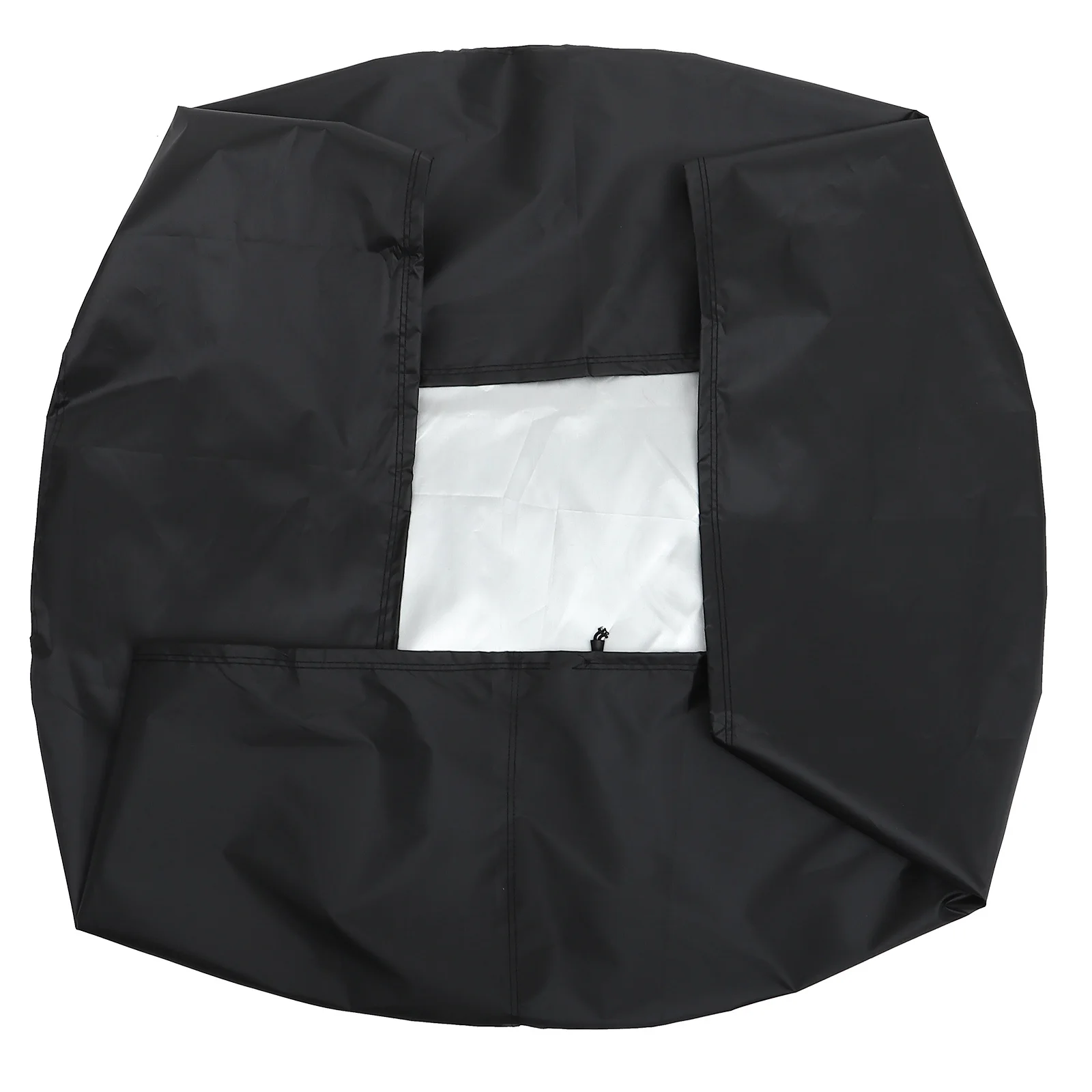 

Round Pool Cover Made of Premium Oxford Cloth Waterproof Dust-Proof Solar Protective Cover for Outdoor Indoor Bathtub Spa