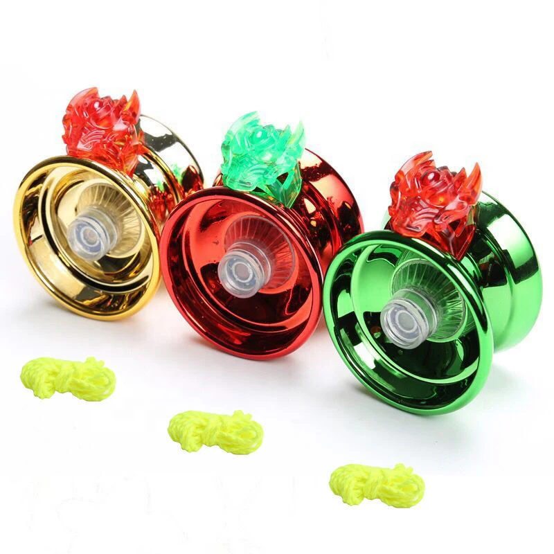 Magic YoYo Professional Aluminum Alloy Boy Classic Toy High Speed Bearing Special Prop Metal Girl Children Kid Yo-yo Adult Gift