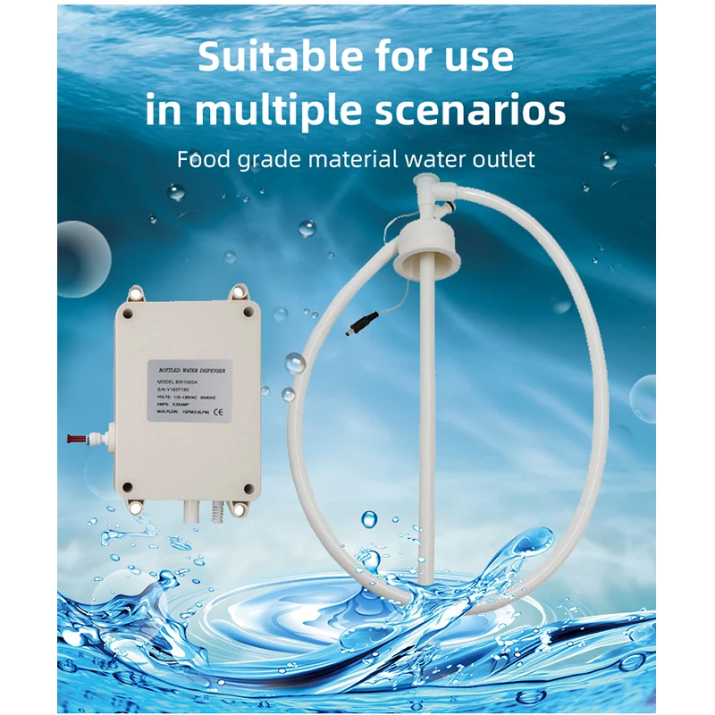 Self-Priming Water Dispenser Pump, 110V/220V Electric Drinking Water Pump, Portable Gallon Bottle Transfer Pump for Coffee Maker