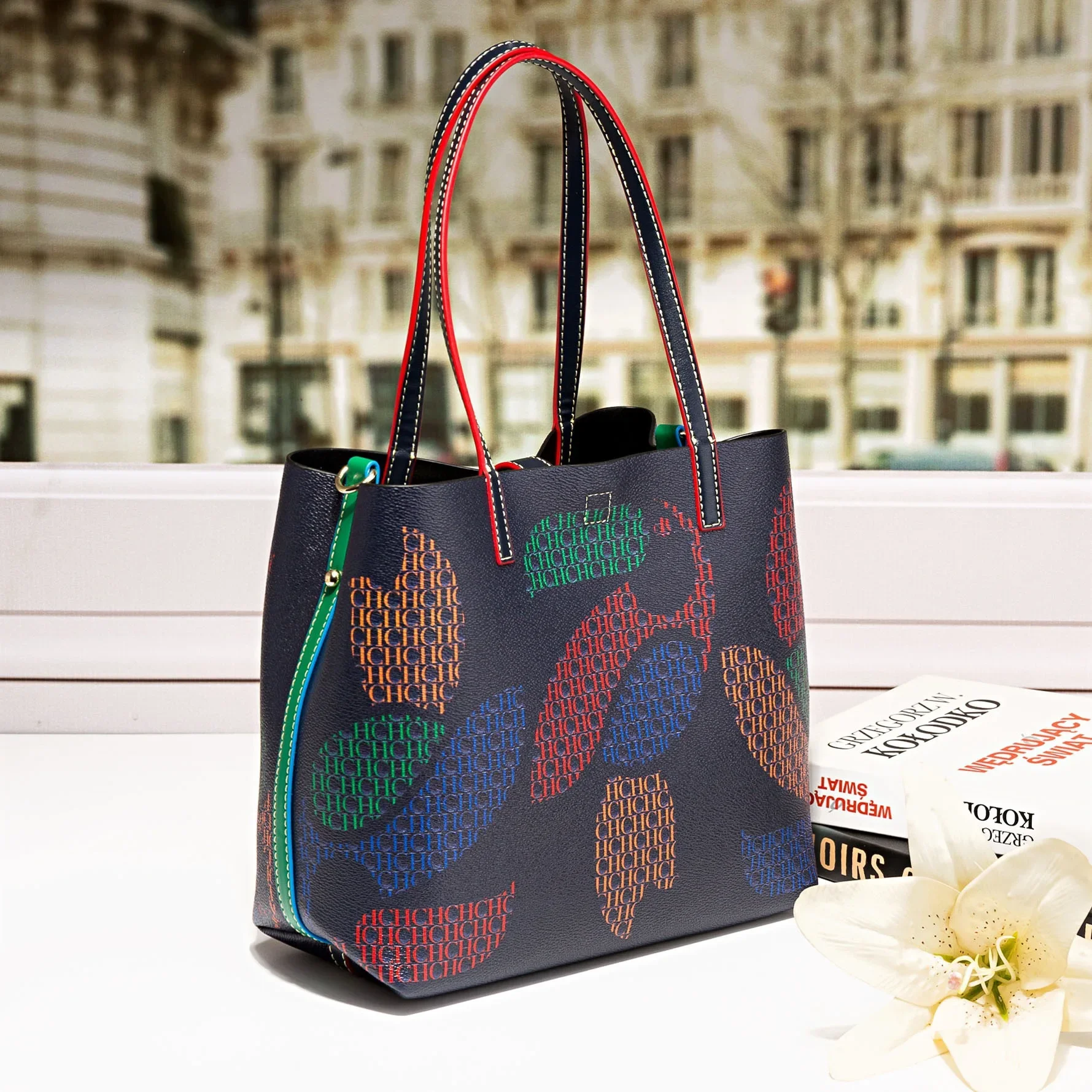 

Роскошная модная сумка через плечо для женщин, винтажная простая модная дизайнерская кожаная сумка-тоут с буквенным логотипом