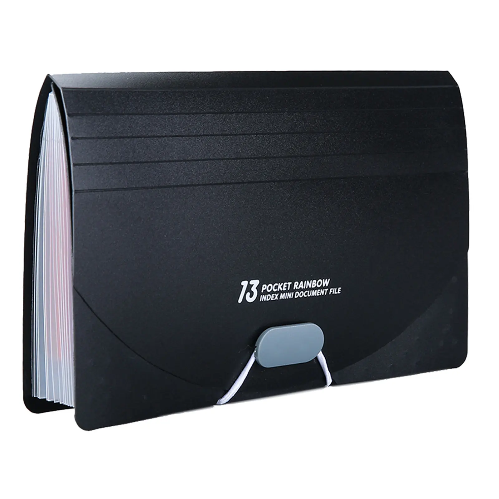 

A6 Expanding File Folder 13 Compartment Accordion Organizer Three Side Seal Portable Receipt Document Holder Coupon Organizer