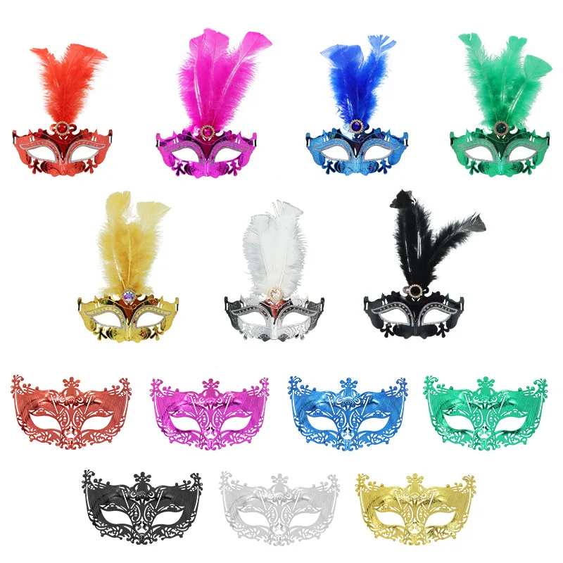 2 pièces mascarade Couple demi-masque pour femmes hommes Cosplay Halloween masque pour les yeux Costume décoration mascarade cache-yeux masque Sexy