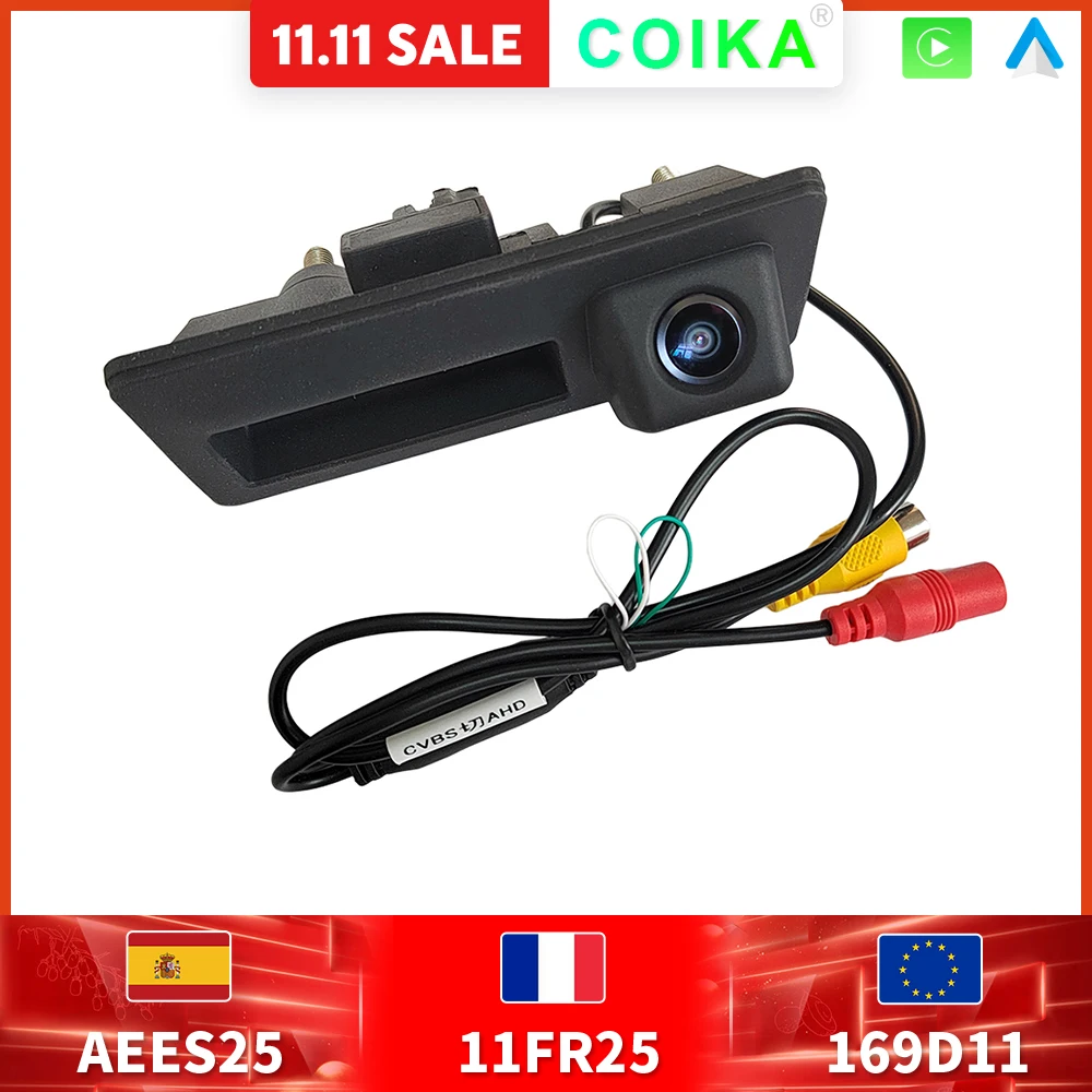 AHD 1920*1080P Car Rear Camera For Volkswagen Passat CC B6 B7 Polo Skoda Octavia Tiguan Audi A4 B8 Q3 Q5 A5 A8 S5 A3 A6 C7 A7 A1