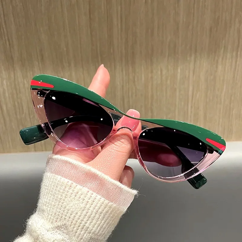 

New Fashion Cat Eye Sunglasses Women Vintage Luxury Shades Sun Glasses UV400 Eyewear