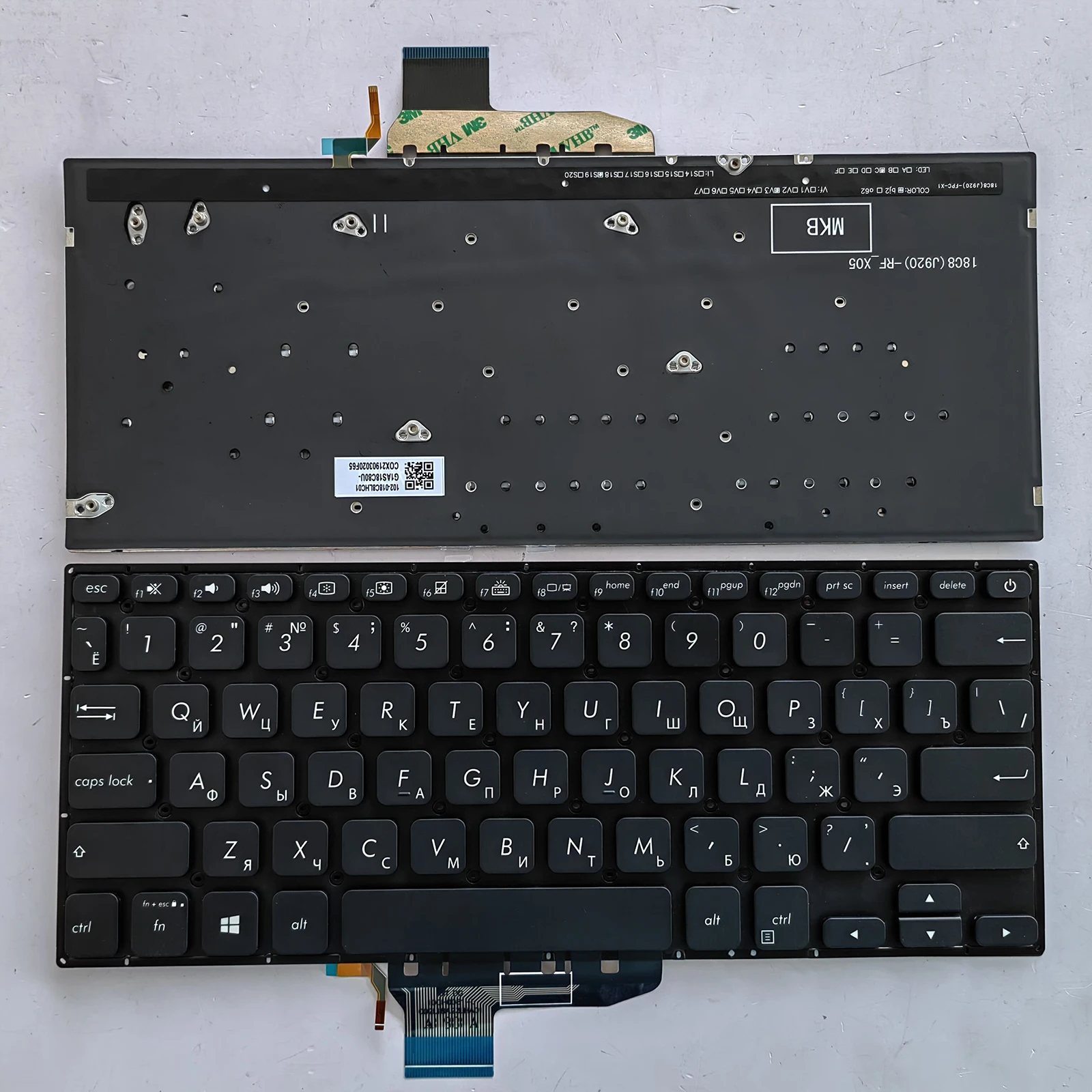 for Asus VivoBook S14 X430U/X430/K430/S4300U/S4300F/A403F/S430F Laptop Keyboard US RU Layout