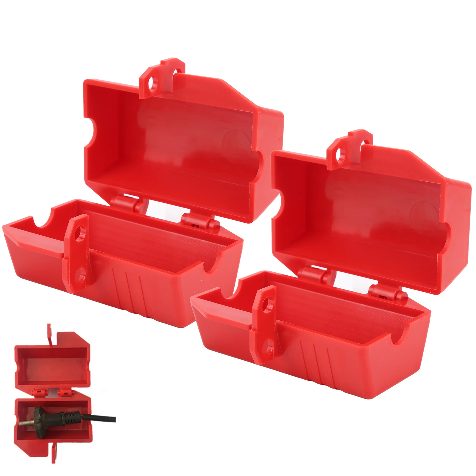 

Lockout Plug Lock for Industrial Air Conditioner TV Power Rationing / Off 110V‑220V Electrical Plug Lock