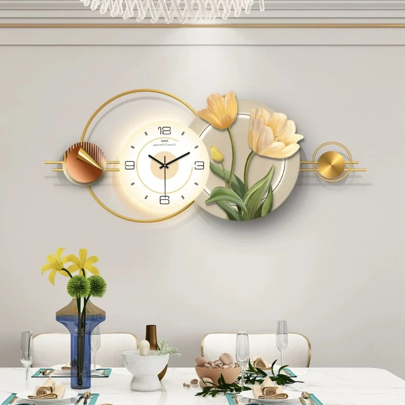 Design Creative Wall Clocks Luxury Vintage Aesthetic Minimalist Wall Watch Fashion Xenomorph Reloj De Pared Ornaments Home Decor