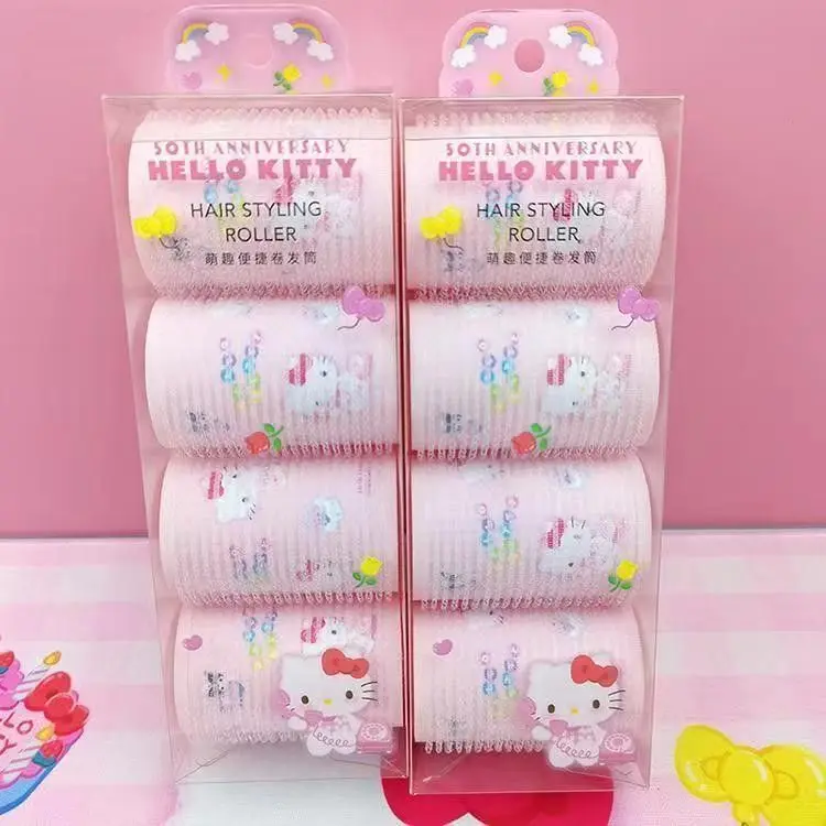 

Hello Kitty Pochacco Anime Kawaii Sanrio Curling Iron Cute Hair Accessory Tube Decoration Lovely Pendant Gifts for Kids