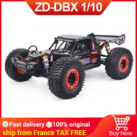 ZD Racing ROCKET DBX-10 1/10 4WD 80km/H 2.4G Brushless High-Speed RTR RC Model Car Desert Buggy Off-road Vehicle RC Car for Gift