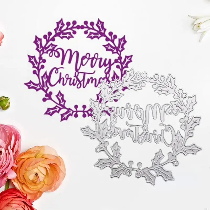 103C Merry Christmas Metal Cutting Dies Stencil DIY album album Mẫu thẻ giấy Mẫu Crafting Craft