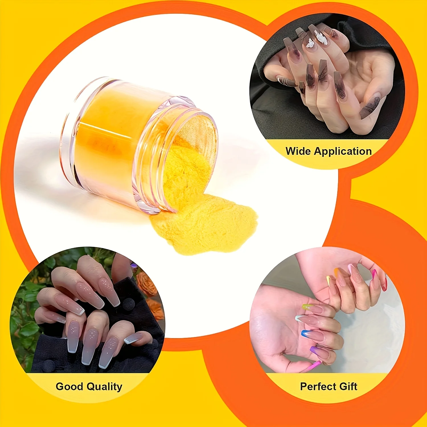 24色アクリルネイルパウダーセット、アクリルパウダーセット、ネイルDIYアートデザイン、Youdaoplaceholder0ネイルアート3Dネイルスカルプチャーフレンチ