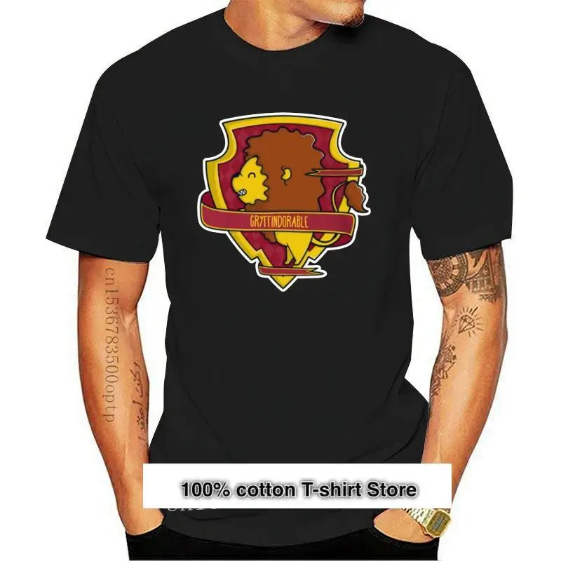 Nuevo estampado hombres T camisa Camiseta de algodón Gryffindorable o-Cuello de manga corta de las mujeres camiseta