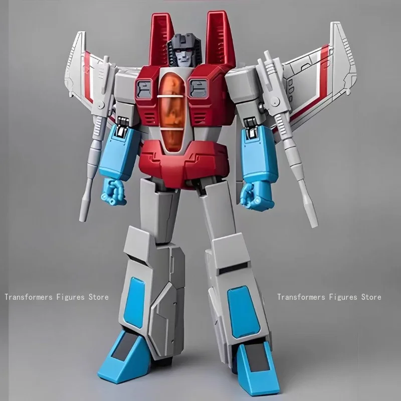 Zupełnie nowy robot Transforma, zabawki wstępnie zmontowane AMK Starscream ‌   Figurka Akcji Filmowa Kreskówka Anime Ruchoma Model Popularne Prezenty G1