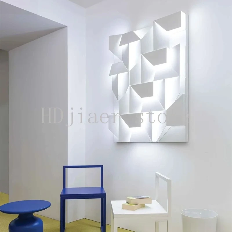 

Настенный светильник, креативная художественная модель дома, гостиной, спальни, коридора, прохода, декоративный фон, стена