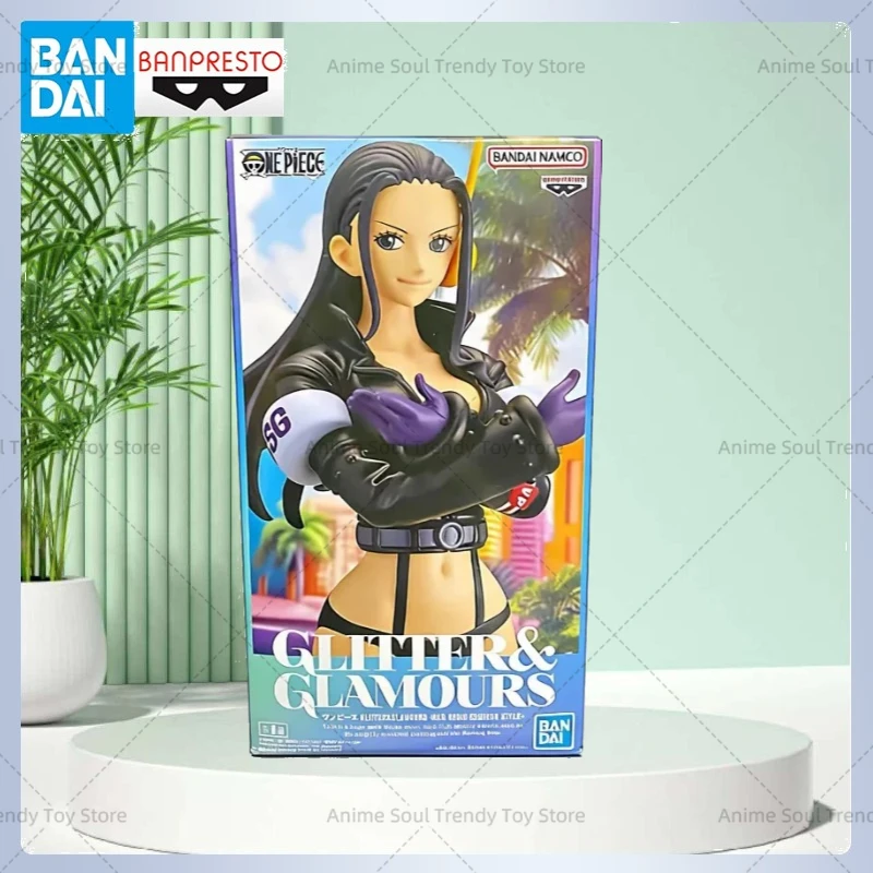 

Оригинальная коллекционная фигурка ONE PIECE Bandai BANPRESTO GLITTER&GLAMOURS Нико Робин в стиле EGGHEAD, аниме-модель, украшение, подарок AS