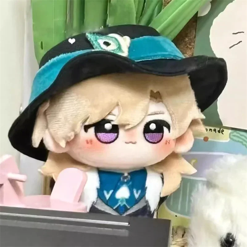 10cm Game Honkai: Star Rail Cosplay Aventurine Dr. Ratio Soft Plush HandsomePendant Backpack Keychian Keyring Birthday Gifts