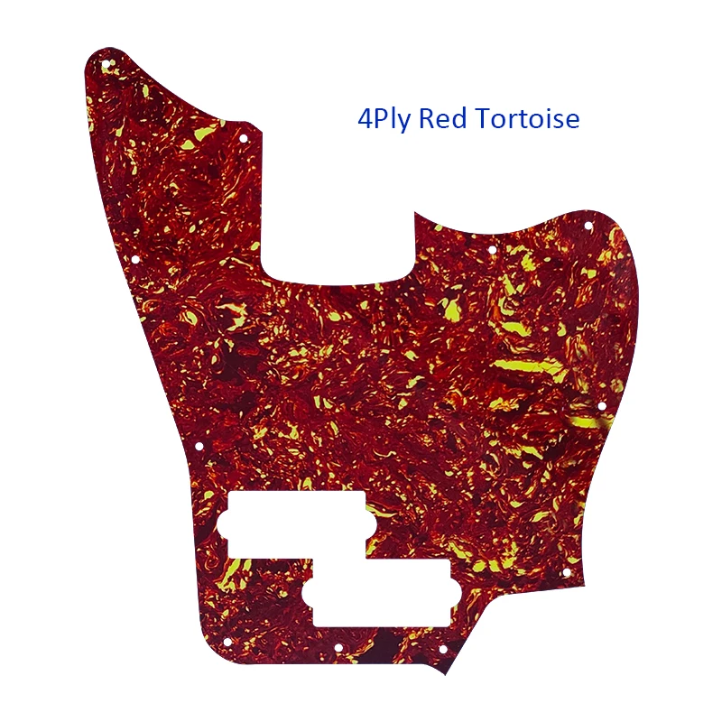 Pleroo Custom Guitar Pickguard - For SQUIER Classic Vibe Squier Jaguar Bass ,Guitar Pickguard Many Colors