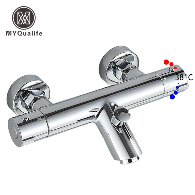 Robinet de douche thermostatique, mitigeur, robinet thermostatique, robinet de douche, salle de bains, combinaison d'eau, bec Long, robinet de baignoire