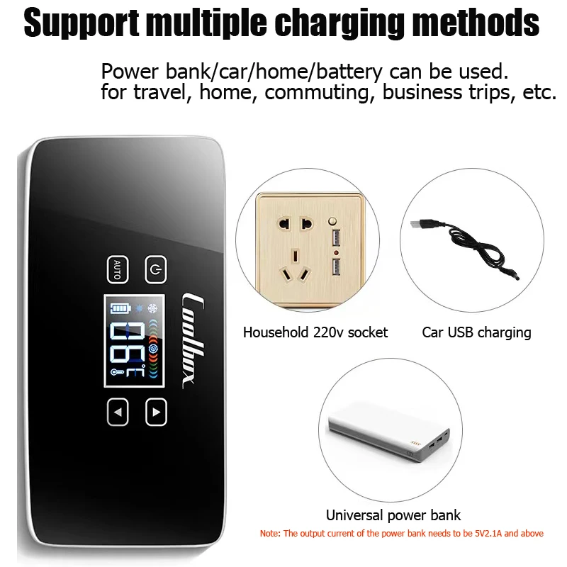 Insulin Refrigerator Car Fridge Portable Drug Cold Box Temperature Adjustable Medicine Syringe Cooling Storage Container