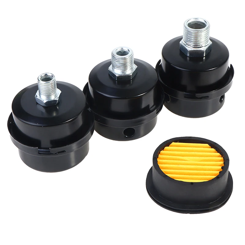 1PC 13/16/20mm Air Compressor Parts Metal Air Compressor Intake Filter Noise Muffler Silencer 1/2'' 5/8