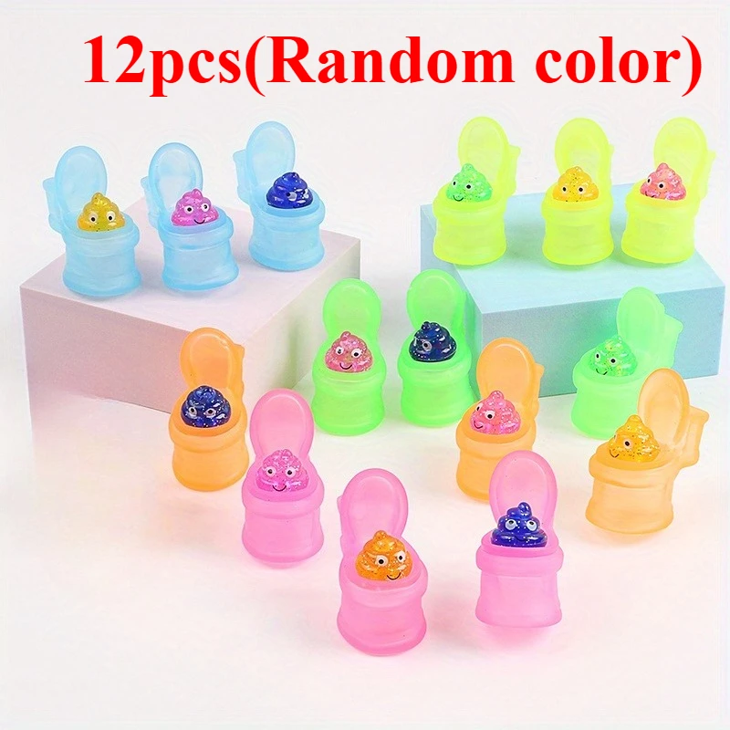 Squeeze Toilet Poop TPR Soft Kawaii Mochi Soft Stress Relief