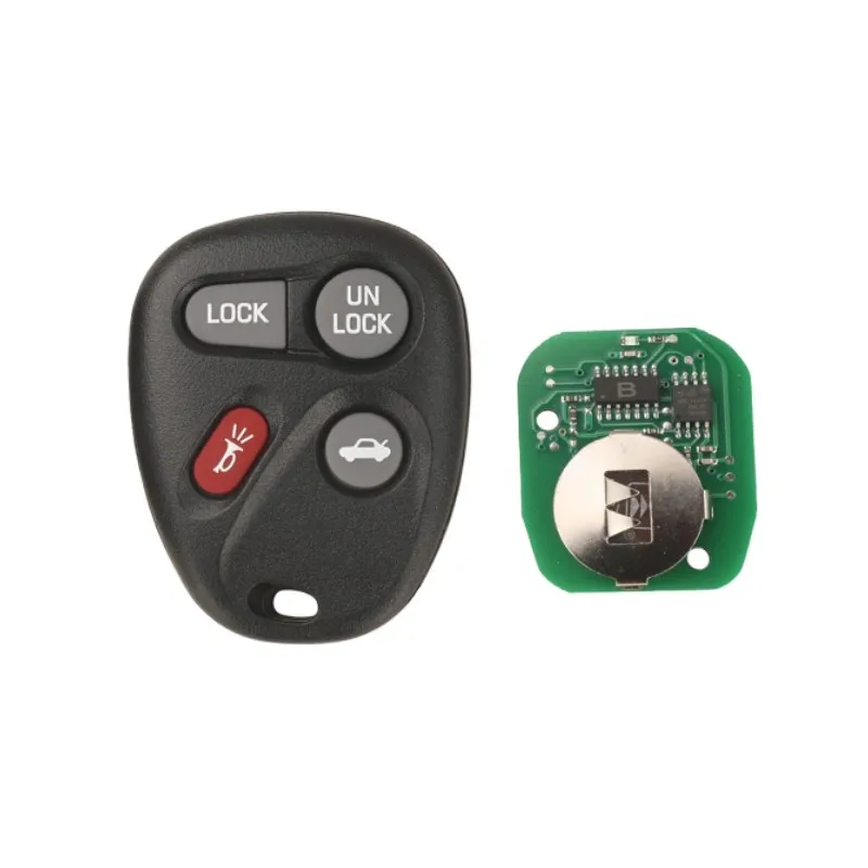 4 Buttons 315MHz KOBUT1BT Remote Car Key Replacement For Chevrolet Blazer S10 Silverado Suburban Tahoe GMC Jimmy Safari
