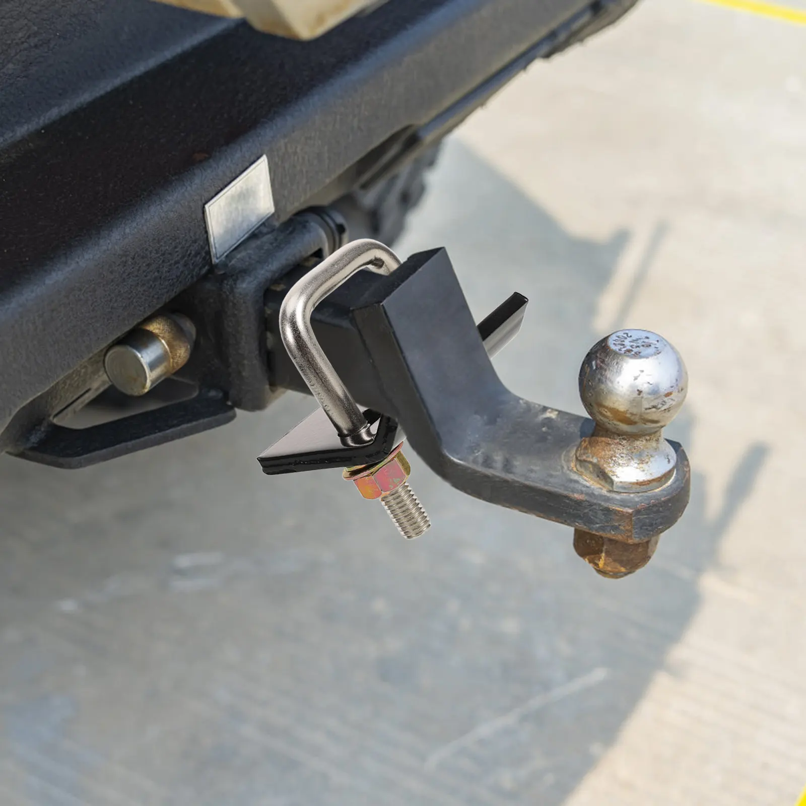 

Утяжеляющий фиксатор для прицепа, стабилизатор от вибрации, сверхпрочное стальное крепление для прицепов и автодомов, надежное соединение, бесшумное.