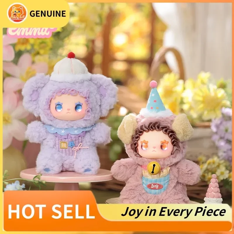 حقيقي جديد إيما صندوق أعمى جيب حديقة الحيوان سلسلة Kawawii سطح المكتب لطيف أنيمي الشكل العصرية صندوق غامض مفاجأة الخيال هدية عيد ميلاد #1