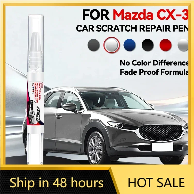 

Car Dedicated For Mazda CX3 2015-2025 DK Paint Repair Pen Touch Up Scratch Remover DIY Auto Accessories Black White Sliver Red B