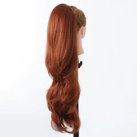 10 best sales भूरे रंग की पोनीटेल विग - №7