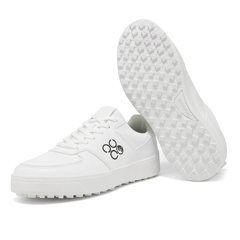 

2025 Professional Men's Golf Shoes Casual Leather Casual Business Golf Sports Sneakers Non-slip Fashion Leather Breathable Shoes
